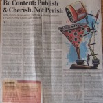 Be Content: Publish & Cherish, Not Perish